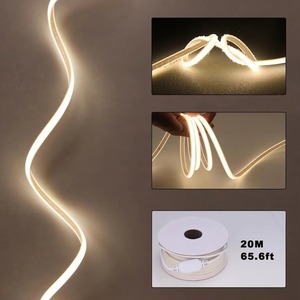 Bande lumineuse LED COB néon étanche IP65 AC220V, 288 LED, bande lumineuse LED en silicone pour la décoration de jardin et de Noël - Product Image 3