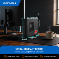 BH1010 AI BOX Industrial Intel Core I3-3110M Controlador de Audio de Alta Definición SSD Windows7/10 Gigabit LAN Mini PC