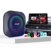 Kit Carlink Tbox S2P 6 en 1, système Qualcomm Android 14, 128 Go, 64 Go, Mirrorlink sans fil, Carplay Auto, double canal, boîte AI pour Apple