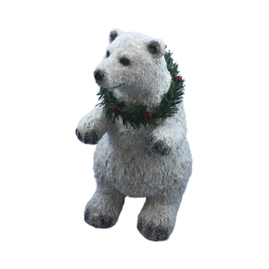 Estatua de resina de arte popular grande, escultura de Animal de granito de mármol grande, oso rústico y ladrillo de oso de descanso de <span class=keywords><strong>toro</strong></span> para decoraciones del hogar - Product Image 3