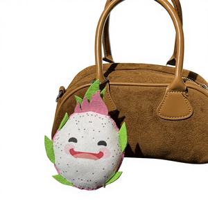 Llaveros de Peluche de Frutas Adorables, Colgantes para Bolsos de Manzana y Fresa, Mini Peluches Personalizados - Product Image 5