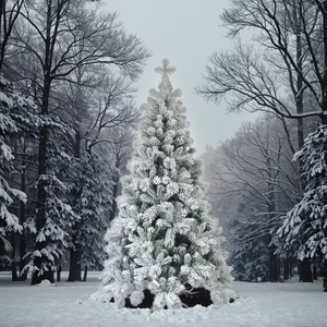 Prix d'usine Arbre <span class=keywords><strong>de</strong></span> Noël <span class=keywords><strong>de</strong></span> <span class=keywords><strong>luxe</strong></span> Floqué Arbre <span class=keywords><strong>de</strong></span> Noël artificiel - Product Image 2