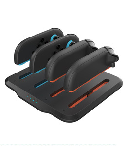 Station de charge 4-en-1 pour <span class=keywords><strong>Switch</strong></span> 2, chargeur magnétique pour manettes Joy-Con, support de charge Type C avec protection contre les surtensions et les surintensités - Product Image 5