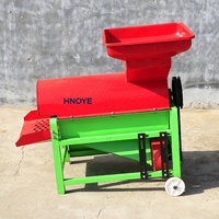 Décortiqueuse de maïs diesel robuste 3000-4000 kg/h, moteur 6 CV, machine à battre le maïs