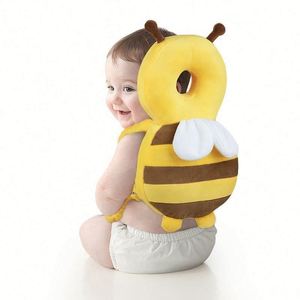 Baby Protect Pillow Head & <b>Back</b> <b>Protector</b> Anti-Fall Cushion for 1-4 Years Old Kids Safe Pad Apple-shaped Cotton/Polyester 34cm - Product Image 3