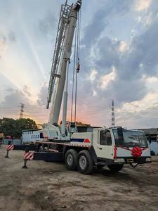 รถเครนไฮดรอลิกเคลื่อนที่แบบดีเซล ปี 2012 รุ่น QY80V บูมยืดหดได้ รถบรรทุกติดเครนมือสอง - Product Image 5