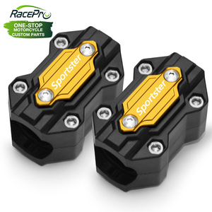 RACEPRO-Barra de choque de motor de motocicleta, bloque de protección de parachoques decorativo para Sportster S <span class=keywords><strong>1250</strong></span> RH1250 2021 2022, 22/25/28mm - Product Image 5