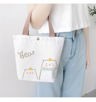 Sac fourre-tout en toile personnalisable Sacs à provisions de qualité supérieure pour un usage quotidien Options de conception personnalisées