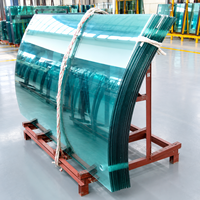 Verre Trempé Courbé Stratifié Antidérapant PVB pour Marches d'Escalier en Spirale, Éclairage Extérieur de Salle de Bain, Certifié CE SGCC, Fabrication Personnalisée en Usine
