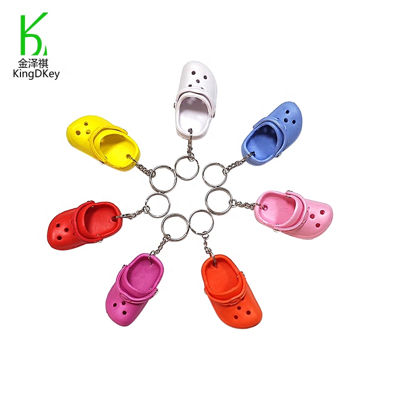 2021 г., мягкий материал, на заказ, летняя Яркая обувь, креативная мини-3D пляжная обувь, брелок