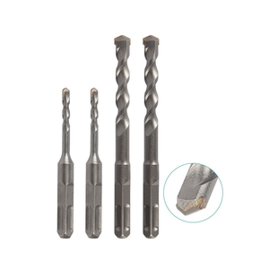 <span class=keywords><strong>Punta</strong></span> <span class=keywords><strong>per</strong></span> trapano a percussione estesa <span class=keywords><strong>per</strong></span> forare due <span class=keywords><strong>fori</strong></span> e due scanalature, con codolo tondo o codolo quadrato a quattro scanalature, <span class=keywords><strong>per</strong></span> calcestruzzo - Product Image 4