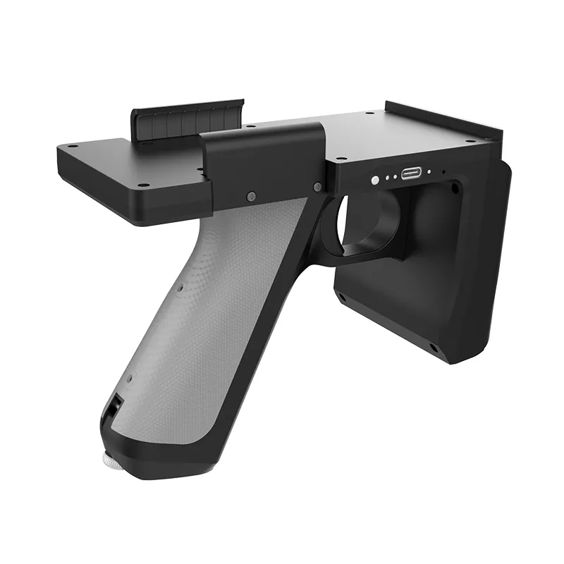 ماسك بندقية T30 PDA مقبض للزناد متين محمول باليد أندرويد ماسح ضوئي باركود لاسلكي قارئ UHF RFID