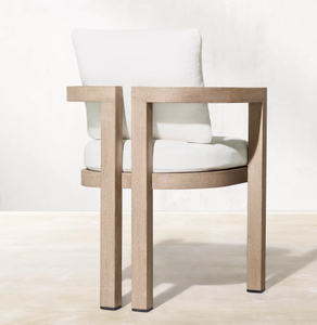 Table et chaises de jardin en teck massif, style tendance, pour hôtel et extérieur – Offre spéciale - Product Image 6