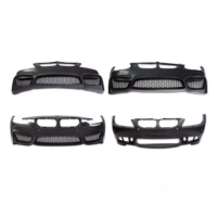 Body Kit Bumper Depan ABS M3 M4 Berkualitas Tinggi Baru dari Pabrik untuk BMW Seri 3 F30 F35 E90 E92 E93 2006-2017 Cover Grill dan Spion