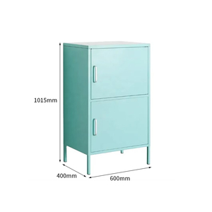 Mobiletto portaoggetti in metallo per la casa, stile nordico, semplice ed elegante, libreria in acciaio per la cameretta dei bambini - Product Image 2