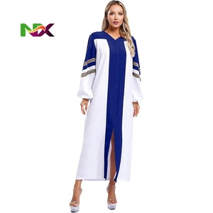 chinese dress ladies Elegant White Women's Clergy Robe