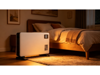 Chauffage infrarouge intelligent 2300W pour maison connectée, contrôlé par application, portable, pour intérieur, couverture de 23 à 275 m²