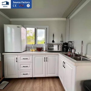 Maison mobile conteneurisée pliable et extensible de 20 pieds, 2 chambres avec cuisine et salle de bain, toit en pente, Amérique du Sud - Product Image 3