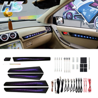 Éclairage d'ambiance RGB pour voiture, 64 couleurs, éclairage d'ambiance pour Mercedes Benz Classe R W251 2006-2017, symphonie dynamique