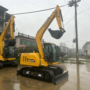 Nueva Excavadora de Orugas Diésel Shantui SE75 de 7 Toneladas, Cucharón de 0.32m, Potencia de 36.8KW para Maquinaria Pesada de Movimiento de Tierras al por Mayor - Product Image 3