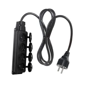 H05rr F H05vv 3g1.0mm2 Ac Cords Extension 4ways Socket outlet for 3-prong Plug Eu Power Cord