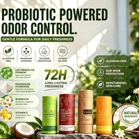 Déodorant Solide Personnalisé OEM ODM Anti-Transpiration Sans Aluminium Naturel à Base de Plantes Longue Durée Contrôle des Odeurs Baume Solide Unisexe pour Aisselles
