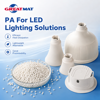 Composite en nylon conducteur léger pour boîtier de lampe anti-lumière avec conception de gestion thermique Freedom 35B01