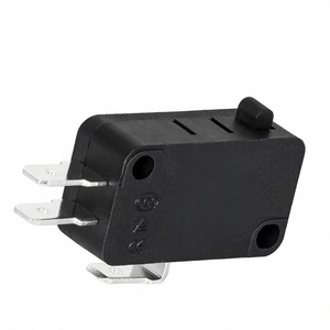 Mini micro-interrupteur SPDT, interrupteur de fin de course NC NO, boîtier métallique, terminaison à vis, 24V 1A IP22 pour équipement industriel - Product Image 2