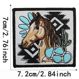 Patch brodé thermocollant Howdy Cowboy I love Dads Cowgirl pour la décoration de vêtements, chapeaux et sacs - Product Image 5