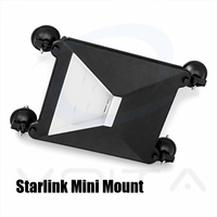 Support de fixation Starlink Mini à ventouse en silicone, fixation sous vide à 4 points, sans perçage, pour toit de voiture, camping-car, bateau, voyages hors réseau