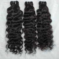 Extensions de Cheveux Humains Vierges Remy 10A Ondulés Naturels Noirs de Birmanie en Gros