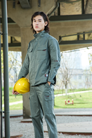 Vêtements de travail personnalisés en gros avec logo, uniformes de sécurité professionnels, vente en gros pour hommes et femmes avec plusieurs poches