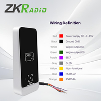 Escáner de Código QR con Pantalla LED NFC, Control de Acceso a Puertas, Lector de Códigos de Barras 2D, Cerradura Inteligente para Puertas, Lector de Tarjetas IC para Oficina