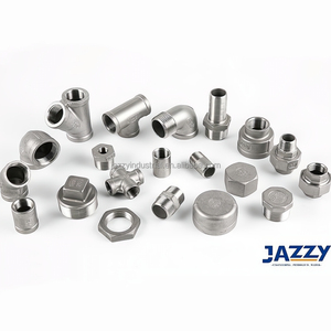 JAZZY SS304 NPT paslanmaz çelik boru bağlantı parçaları <span class=keywords><strong>Swage</strong></span> nipel paslanmaz çelik su borusu boru bağlantı parçaları paslanmaz çelik boru bağlantı parçaları - Product Image 2