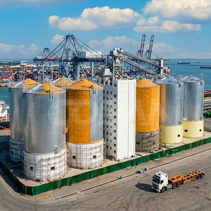 Customized 200-5000ton Galvanized Steel Silo Bins Maize Corn <b>Seed</b> Grain Cereal <b>Storage</b> Silo for Flour Mill or Farming Feed Line - Product Image 4