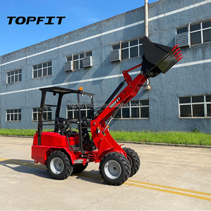 TOPFIT H180 <b>Small</b> <b>Wheel</b> Loader with LAIDONG LL385BT Diesel Engine 18.8KW Power 0.3cbm Bucket Capacity - Product Image 1