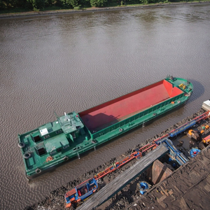 Tàu/tàu bến chở cát cũ của Trung Quốc, máy hút cát kiểu xô, máy hút cát cắt, máy hút cát hút chân không với động cơ hộp số, bơm, động cơ, các bộ phận cốt lõi - Product Image 1