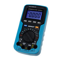 EM130USB Pro Multimeter Genggam Digital Otomotif, Tes Sudut Hibrida RPM Tes Lebar