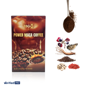 Café Instantáneo en Polvo de Marca Privada para Adelgazar, Café Natural de Chocolate Amargo para Pérdida de Peso, Sabor Dulce, Empaque en Caja - Product Image 1