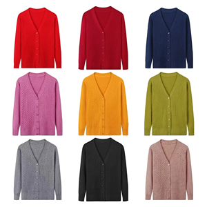 Nouveau Cardigan Tricoté Jacquard Brodé 2026 – Manches Longues Automne-Hiver pour <span class=keywords><strong>Femme</strong></span> – Vente en <span class=keywords><strong>Gros</strong></span> - Product Image 6