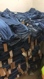 Inventario di fortuna di <span class=keywords><strong>abbigliamento</strong></span> usato di marca di <span class=keywords><strong>abbigliamento</strong></span> da <span class=keywords><strong>uomo</strong></span> ragazzi Jeans Super a basso prezzo inventario di marca Jeans Skinny pantaloni dritti - Product Image 4