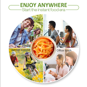 66g de bandes épicées de konjac végétariennes à teneur réduite en matières grasses halal faible en gras et en calories - Product Image 5