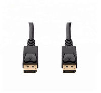 Câble adaptateur mâle-mâle plaqué or 4K*2K de haute qualité pour applications d'ordinateur, de moniteur et d'enceintes, normes DP1.2
