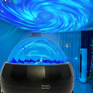 Smart Hotel Room Modern <b>LED</b> Starry Sky Projection Lamp with Aurora Atmosphere Mini Milky Way Spiral Cloud Fog <b>Night</b> <b>Light</b> - Product Image 4