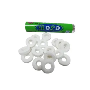 hot selling delicious chew mint candy with circle shaped