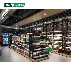 עיצוב חדש עץ חנות פלדה אביזרי ladenbau חנות תצוגה מדפים סופרמרקט מדפים - Product Image 6