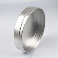 Boîte Cadeau Ronde Personnalisée en Aluminium pour Biscuits, Bonbons et Chewing-gums - Grande Boîte Métallique avec Impression de Logo pour Chocolats et Confiseries