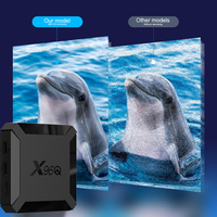 Topleo Prix d'usine le plus bas Allwinner H313 2GB 16GB Smart Tv Box Android 10.0 Décodeur X96Q