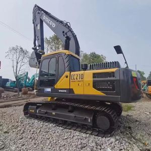 รถขุดตีนตะขาบ VOLVO 210 มือสองรับรองคุณภาพ น้ำหนัก 21 ตัน บุ้งกี๋ขนาดใหญ่ เครื่องยนต์ Cummins ได้รับการรับรองมาตรฐาน CE (มอเตอร์ปั๊มเกียร์) ระบบไฮดรอลิก Vickers - Product Image 4