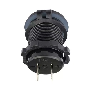 48W PD QC3.0 デュアル<span class=keywords><strong>USB</strong></span>カーチャージャー 12V 24V パネルマウント充電ソケット フリップリッド 車 ボート RV用 - Product Image 3